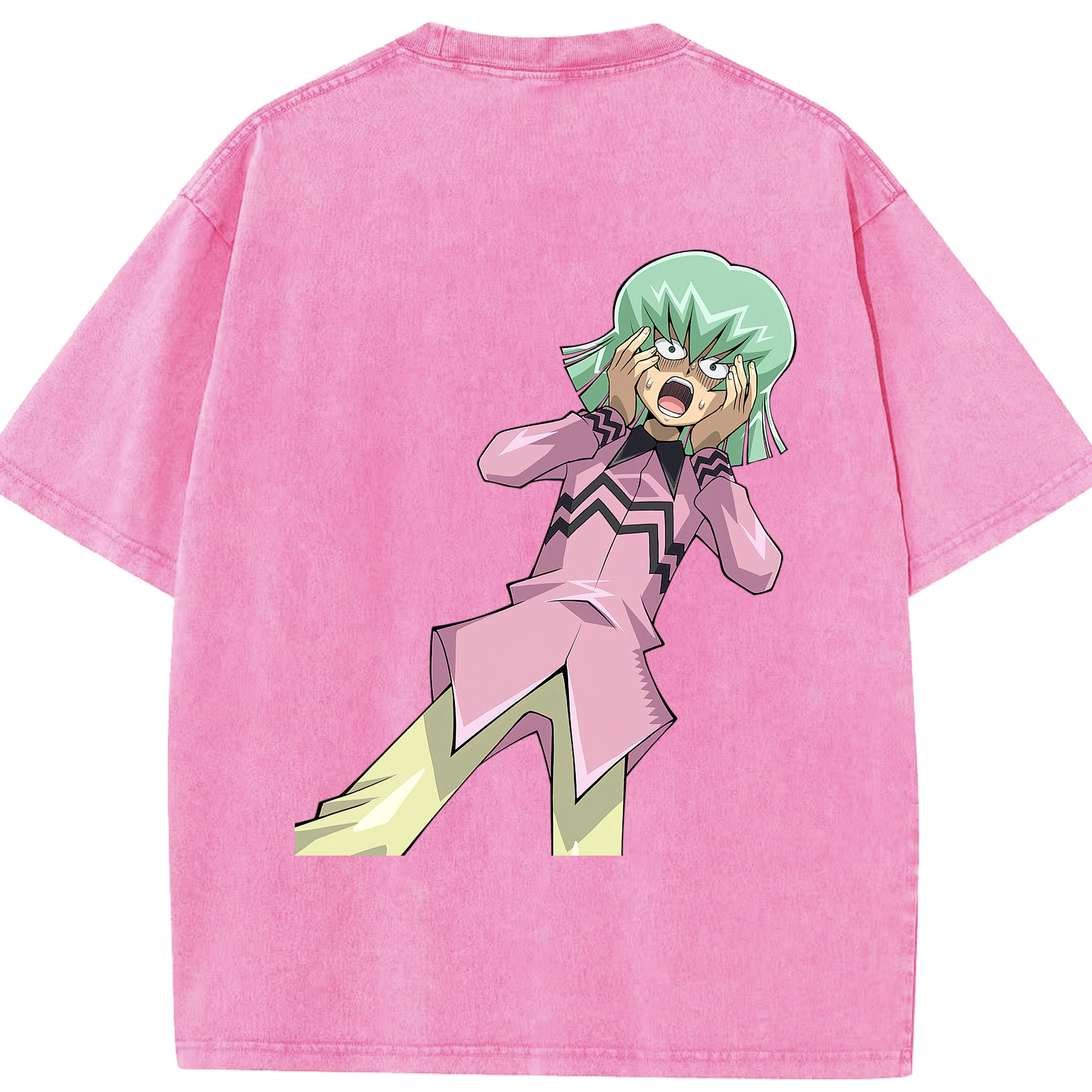 （画像用） 遊☆戯☆王 Yu-Gi-Oh! 綿100% ヴィンテージ風 半袖Tシャツ（背面プリント）